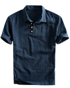 San Julian linnen poloshirt