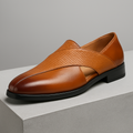 Vintage leer Loafers