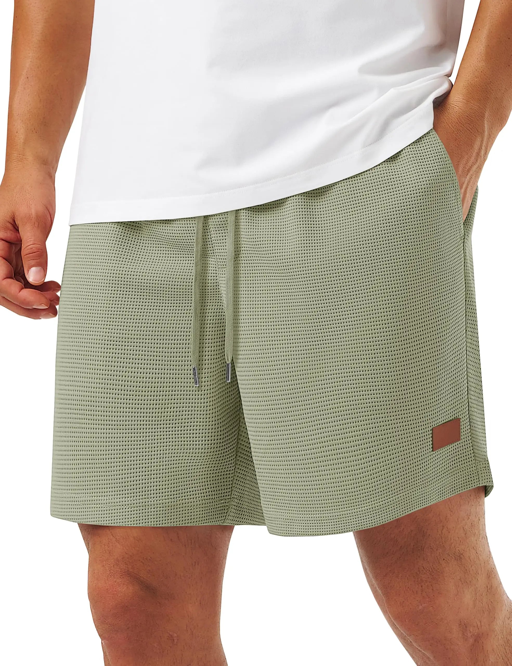 Elegante wafelbroek