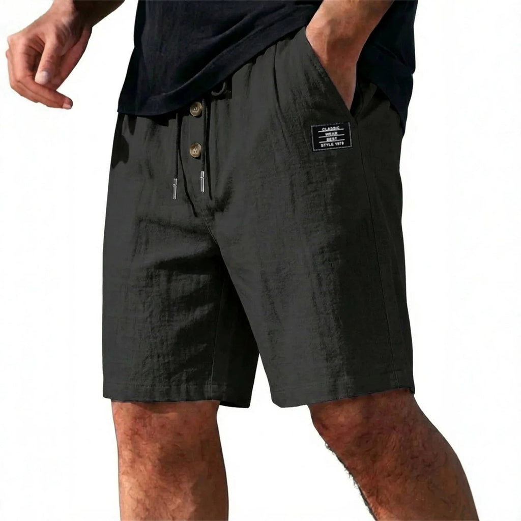 Elegante linnen korte broek