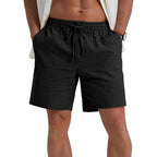 Elegante linnen korte broek