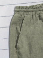 Casual linnen korte broek