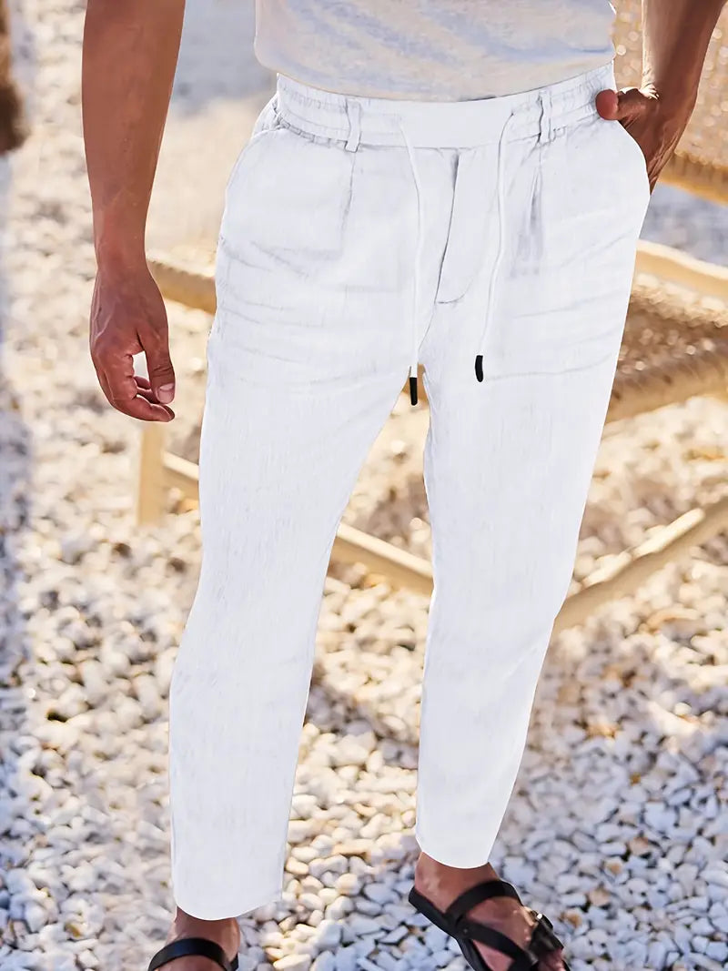 Elegante linnen broek