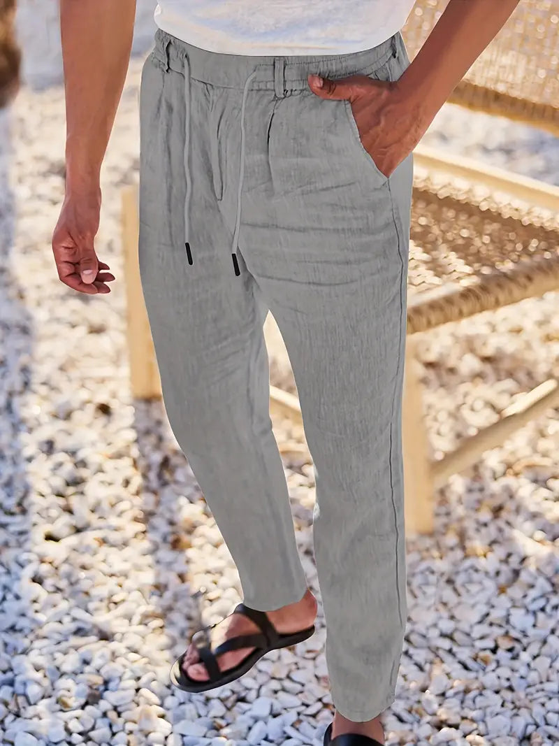Elegante linnen broek