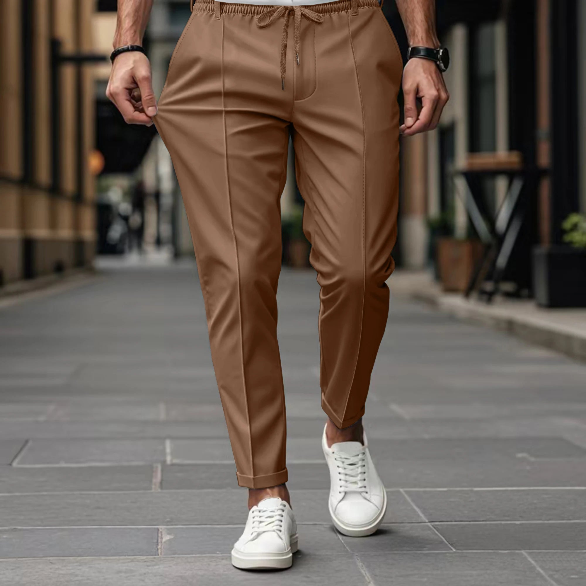 Casual herenbroeken