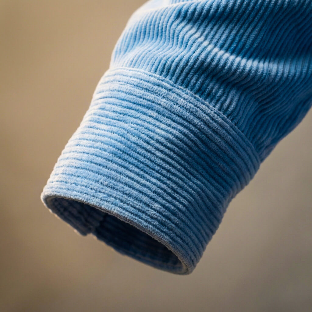 Elegant poloshirt van corduroy