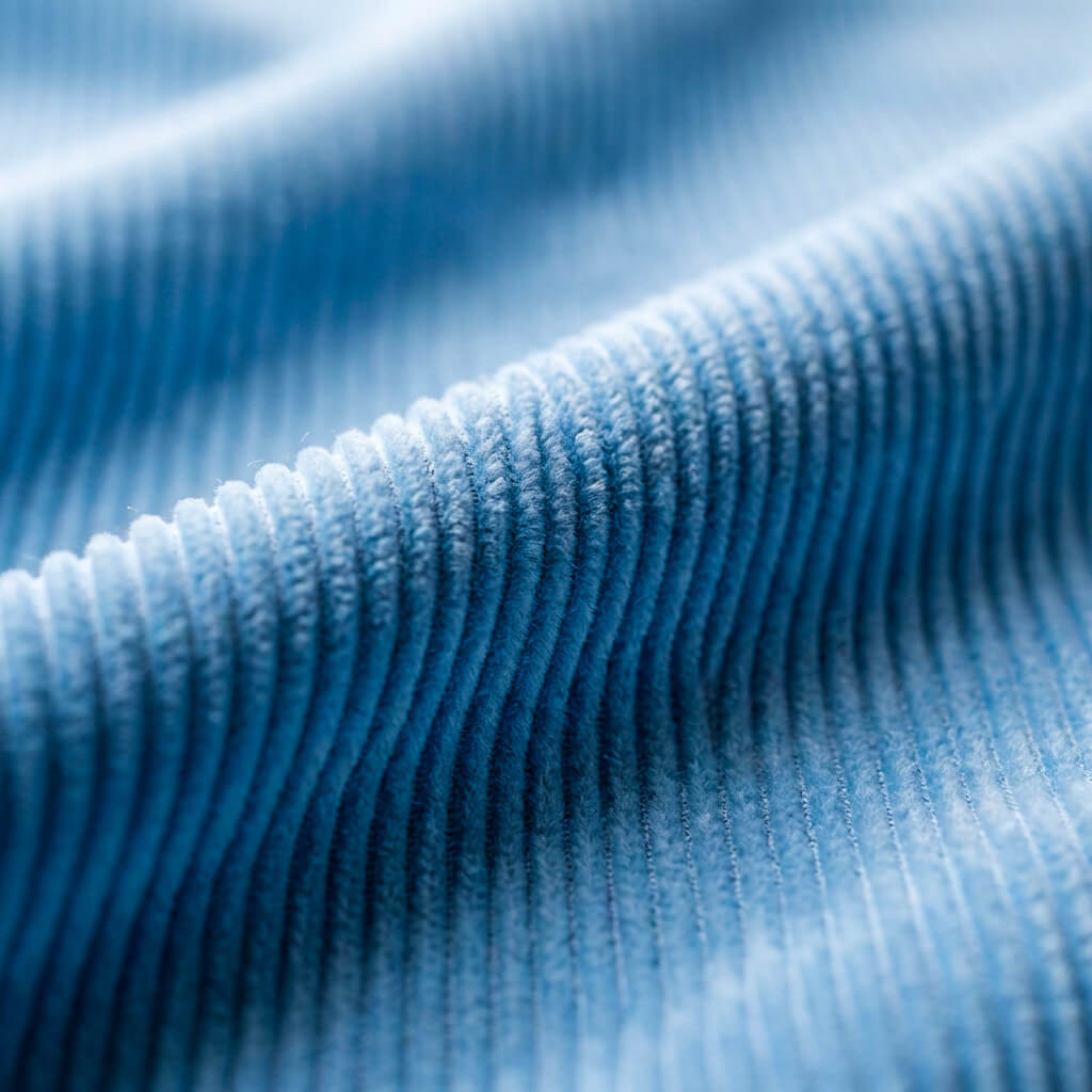 Elegant poloshirt van corduroy