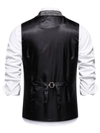 Elegant patchwork-vest