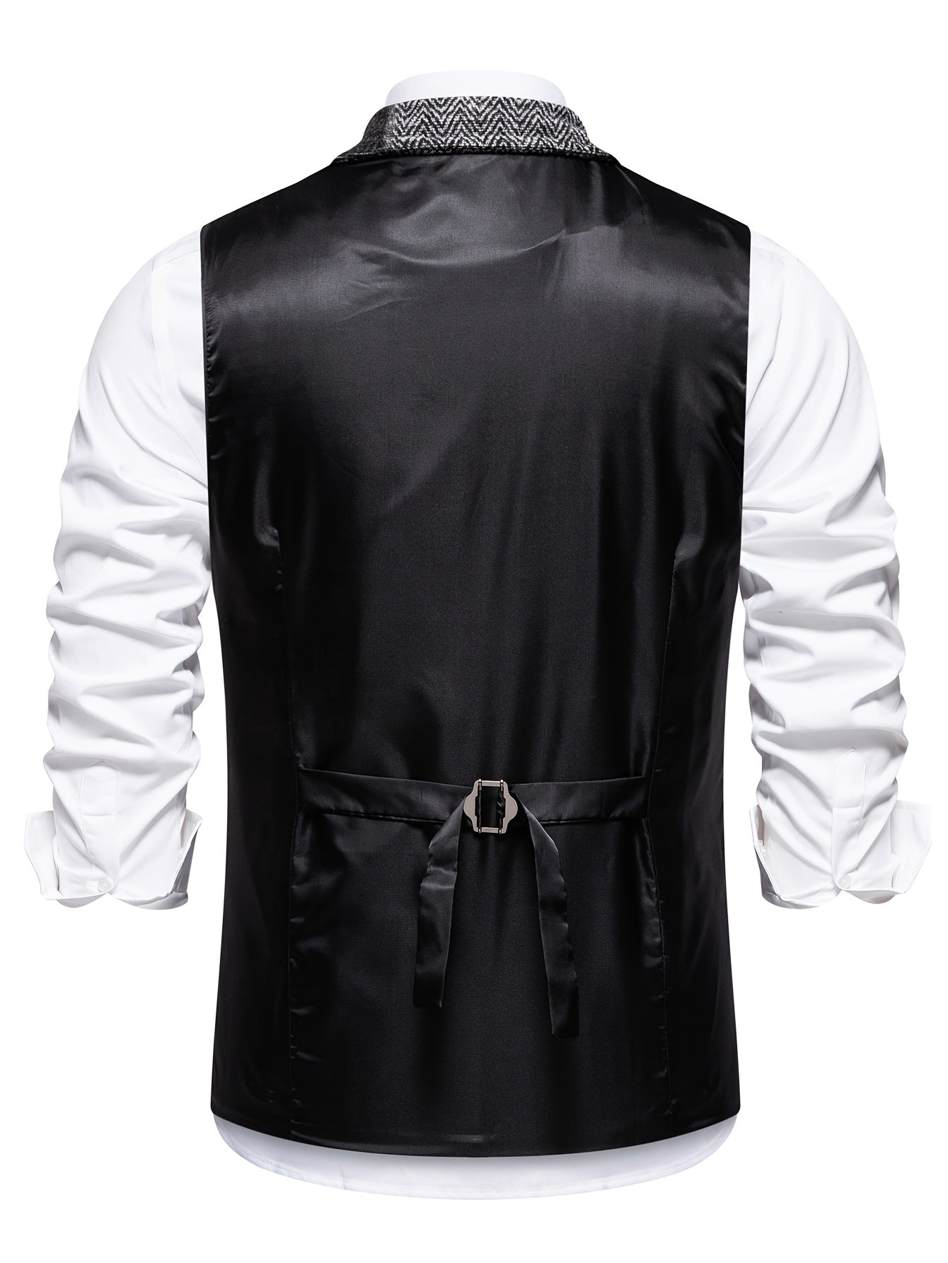Elegant patchwork-vest