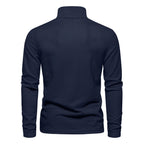 Casual poloshirt met lange mouwen