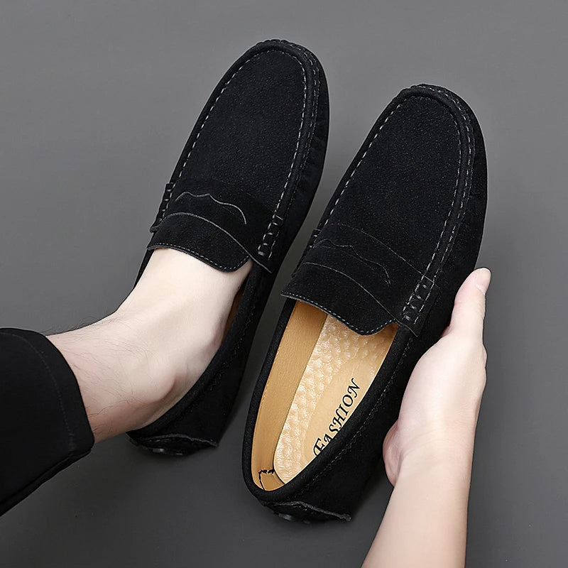Suède boot Loafers