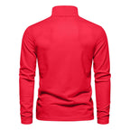 Casual poloshirt met lange mouwen