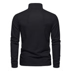Casual poloshirt met lange mouwen