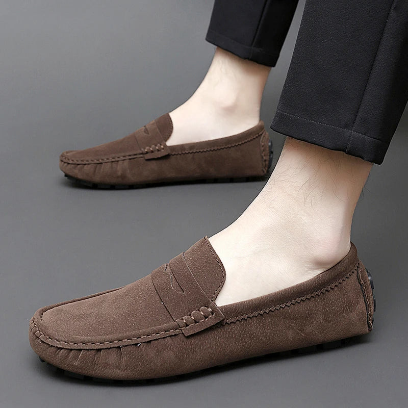 Suède boot Loafers