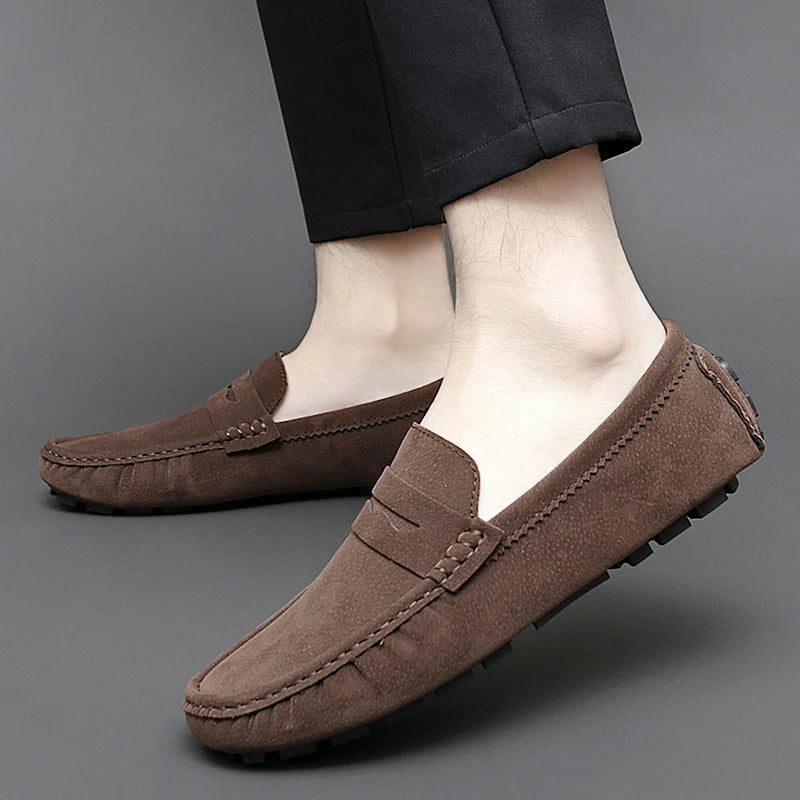Suède boot Loafers