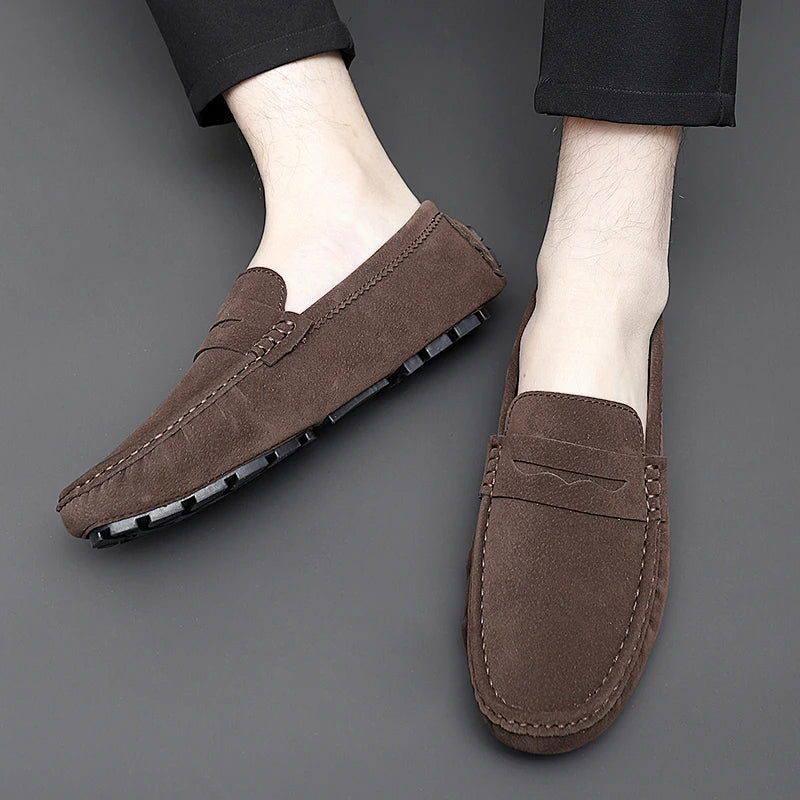 Suède boot Loafers
