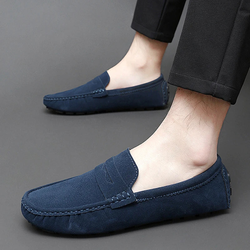 Suède boot Loafers