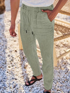 Elegante linnen broek