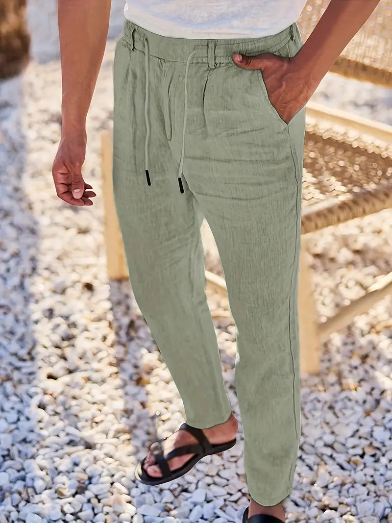 Elegante linnen broek