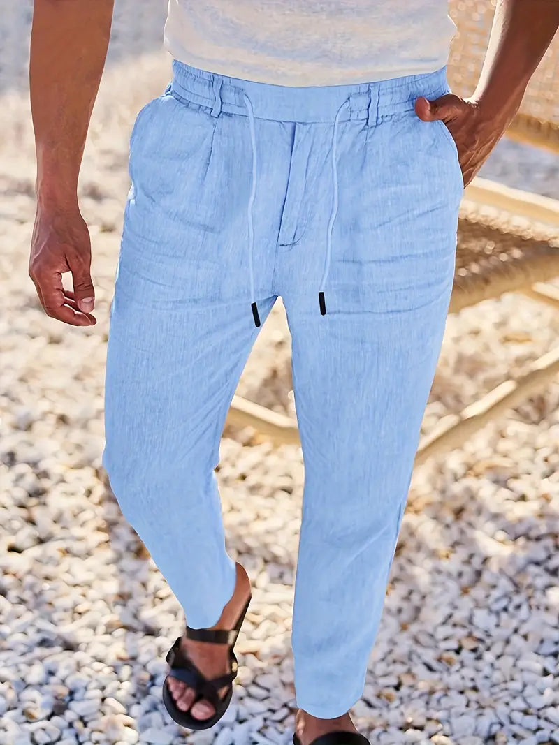 Elegante linnen broek