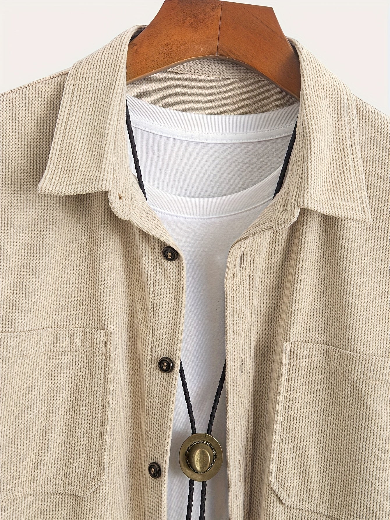 Casual corduroy vest