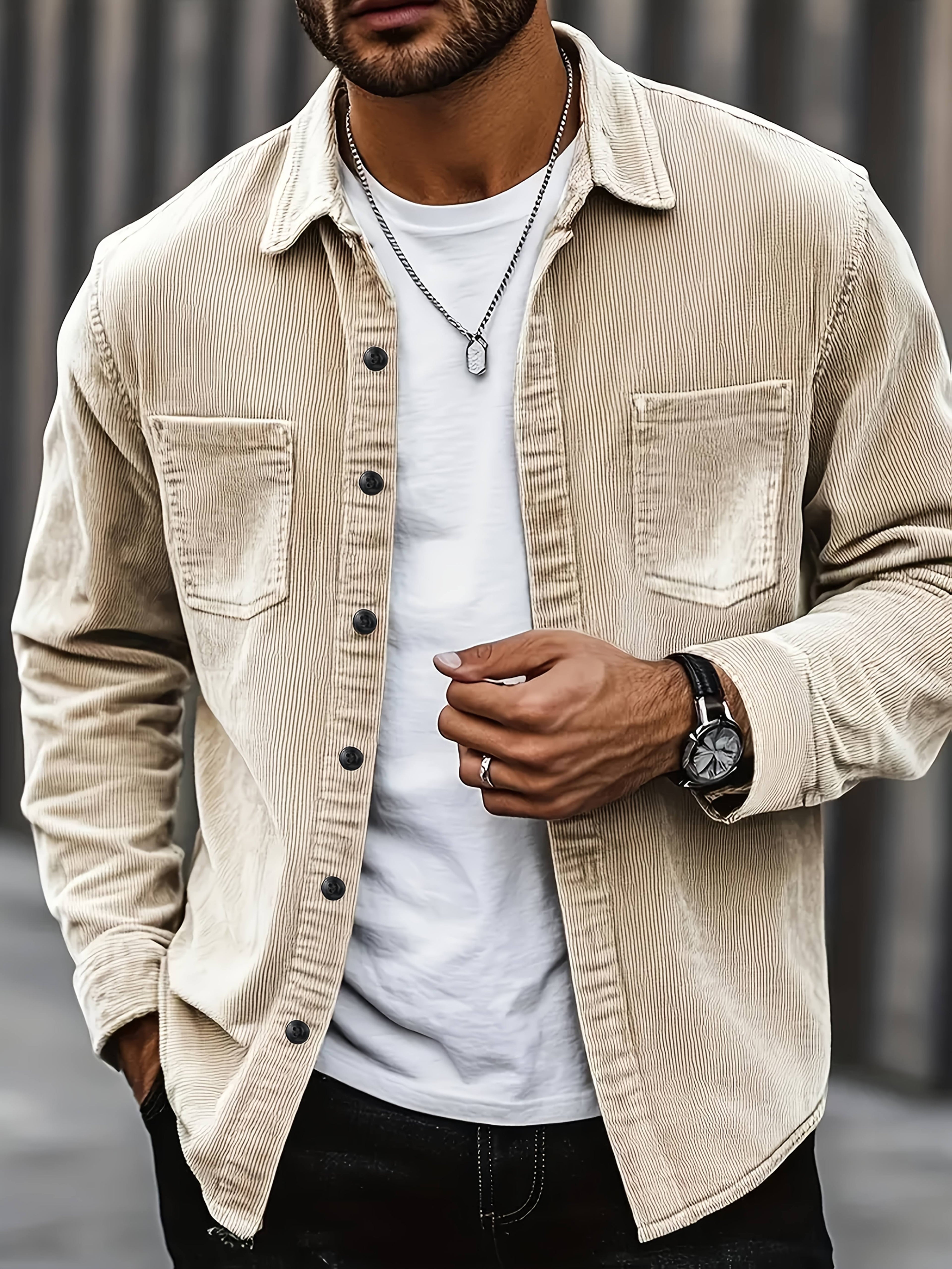 Casual corduroy vest