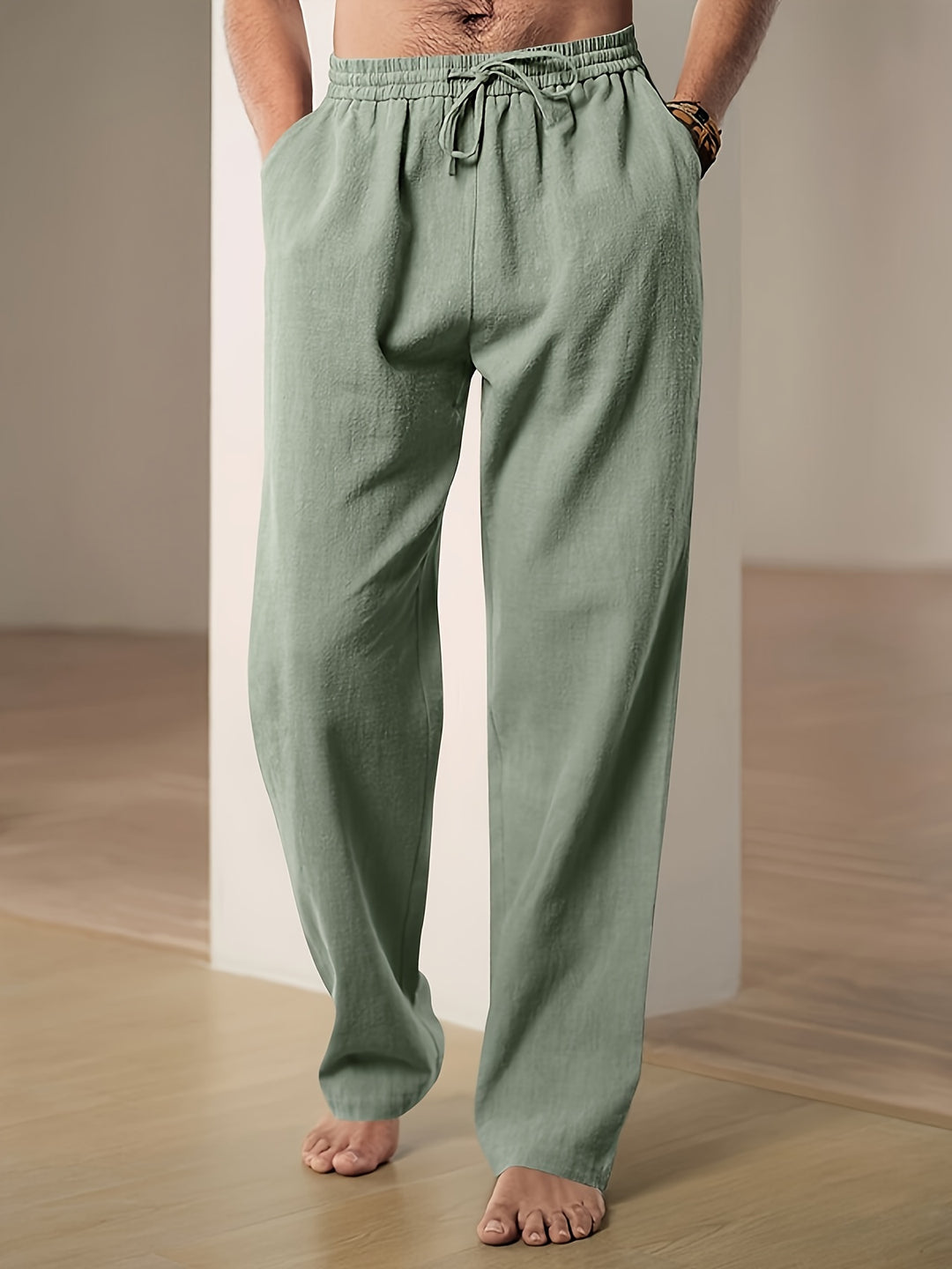 Zomerse, casual linnen broek