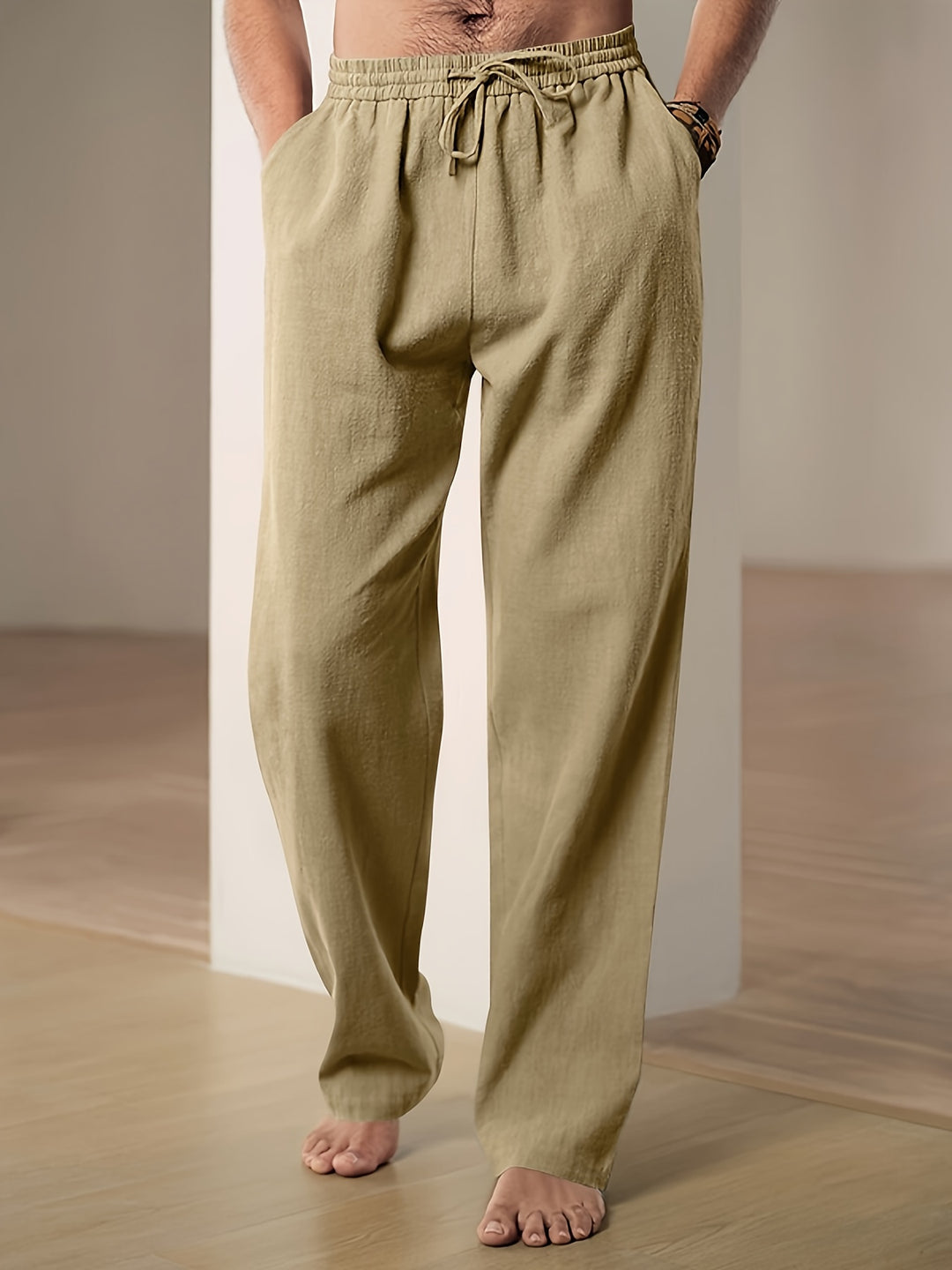 Zomerse, casual linnen broek