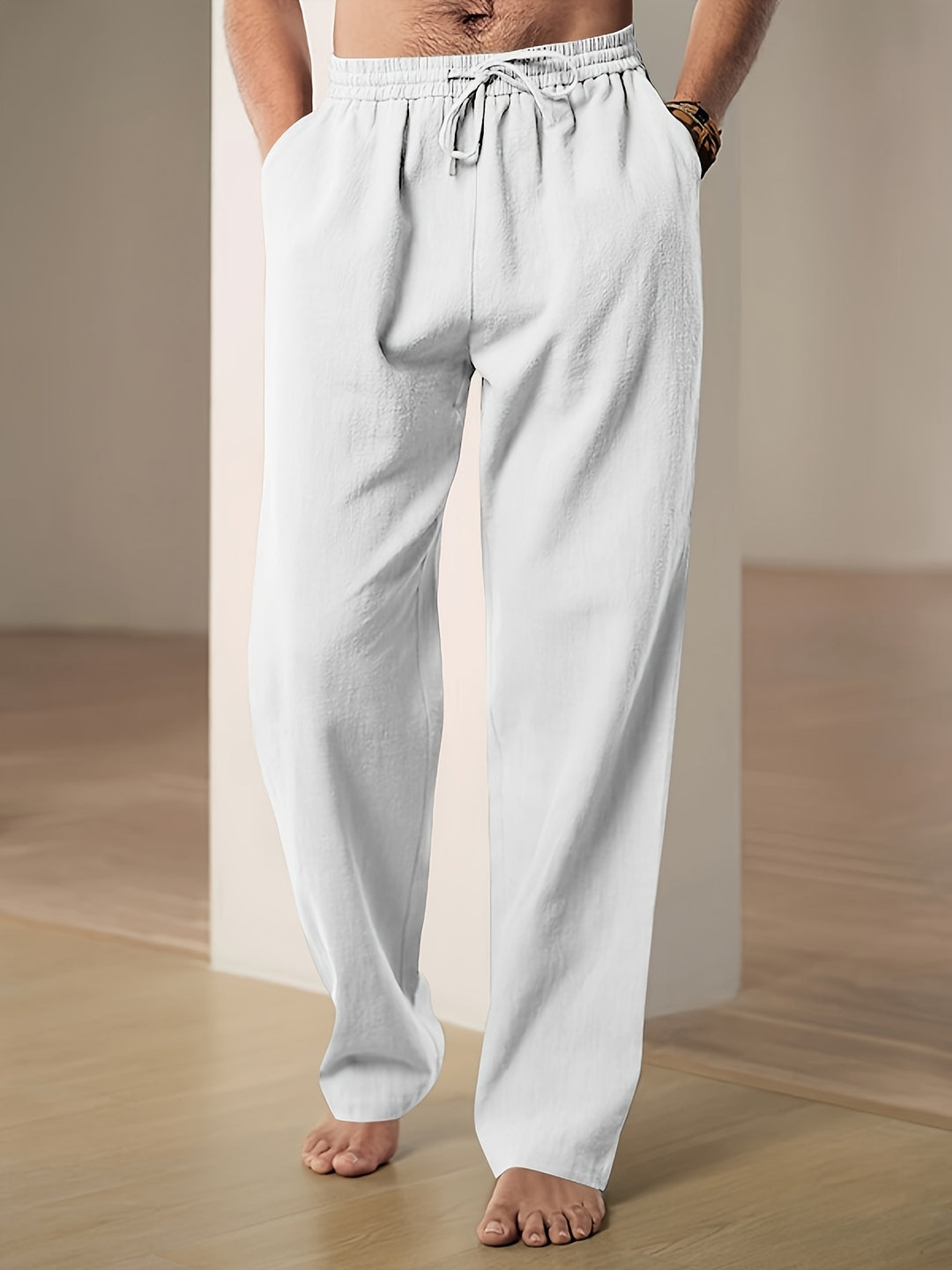 Zomerse, casual linnen broek