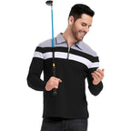 Elegante trui met gestreepte rits