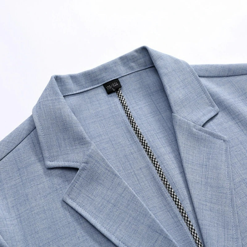 Ademende herenblazer