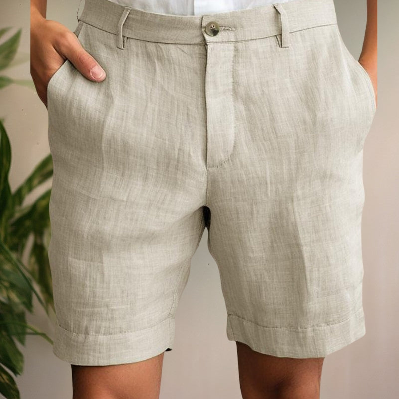 Elegante linnen zomershorts