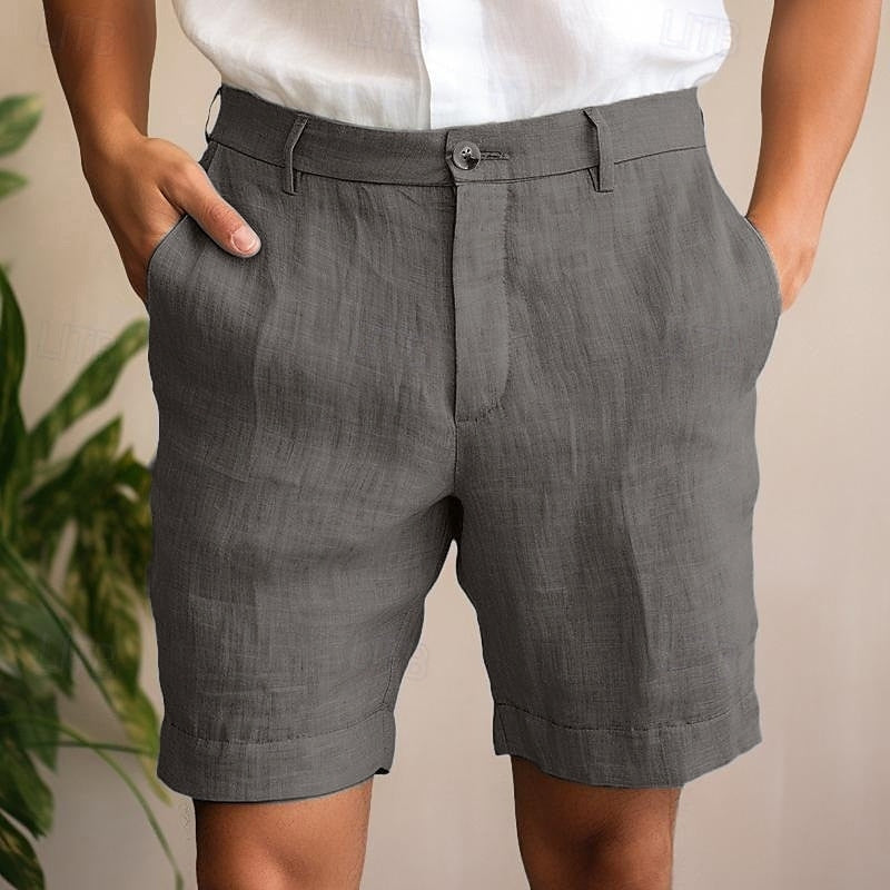 Elegante linnen zomershorts
