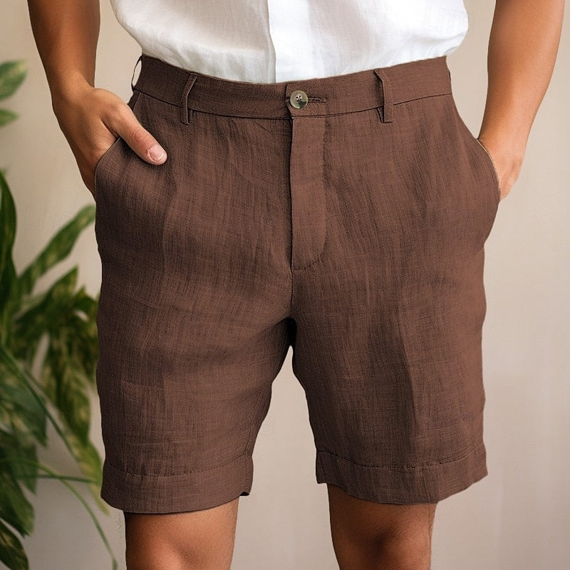 Elegante linnen zomershorts