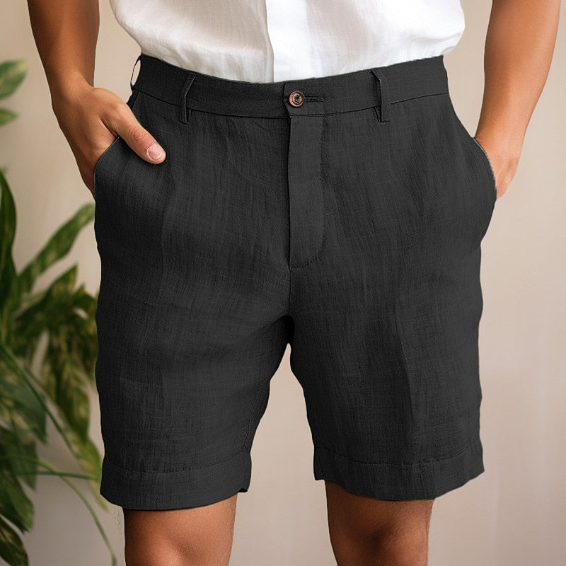 Elegante linnen zomershorts
