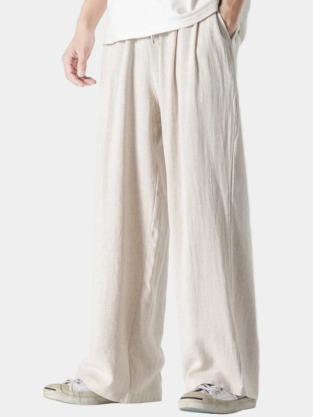 Casual linnen broek