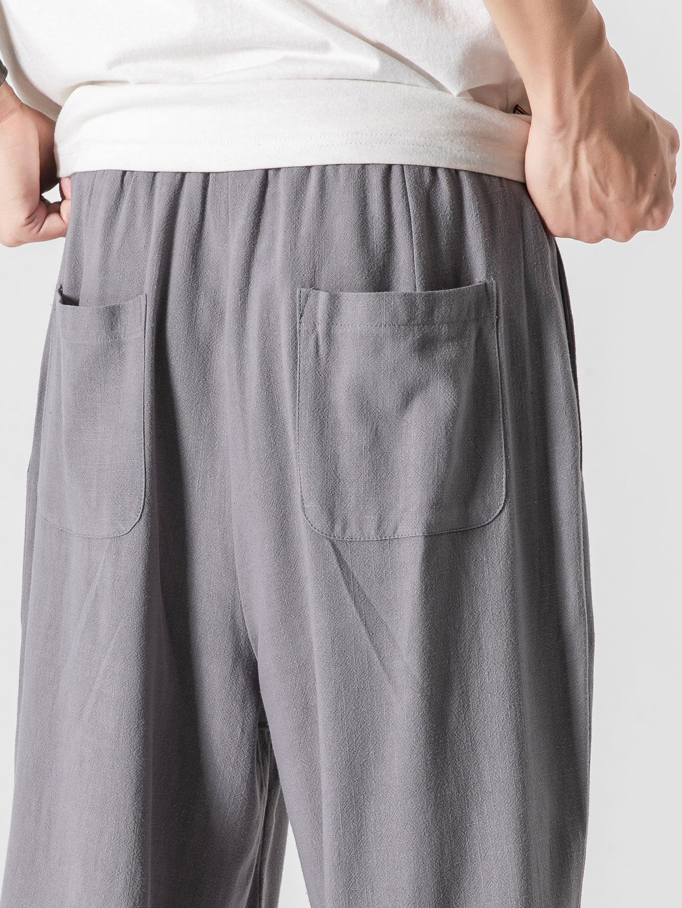 Casual linnen broek