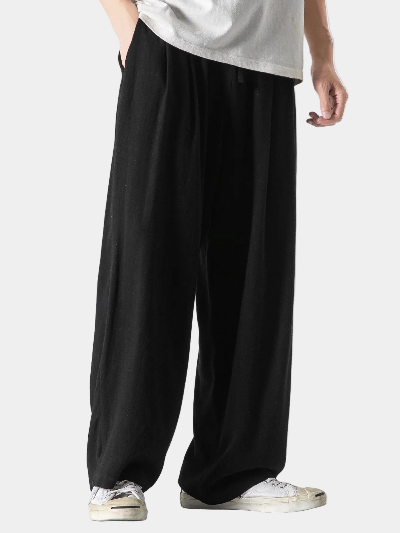 Casual linnen broek
