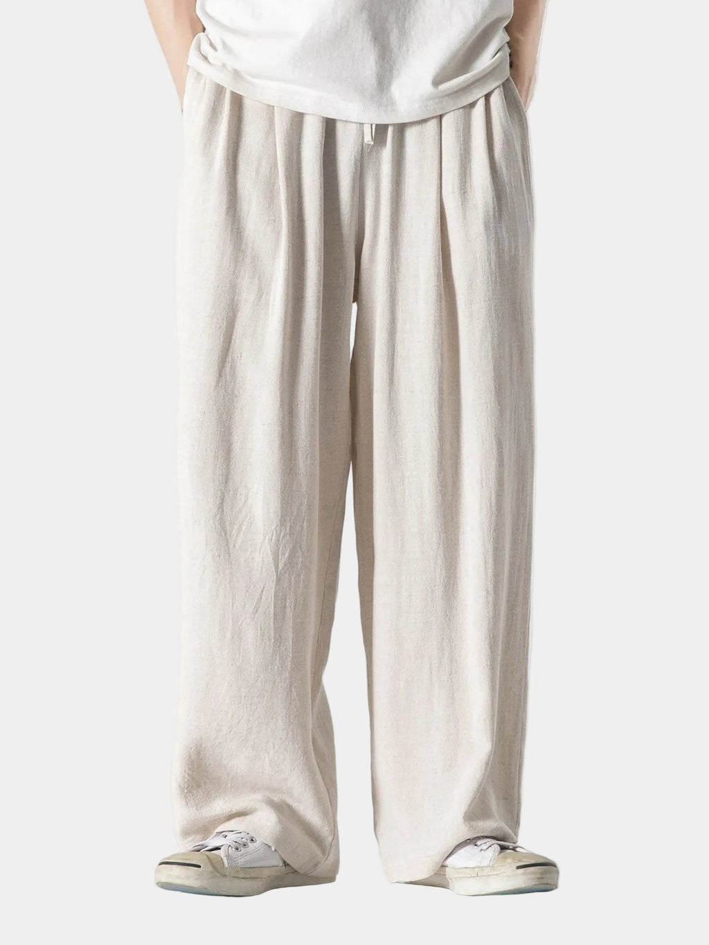Casual linnen broek