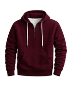 Elegante hoodie met ritssluiting