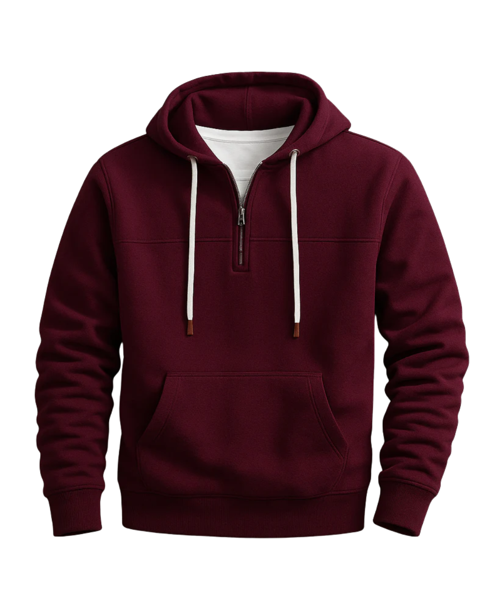 Elegante hoodie met ritssluiting