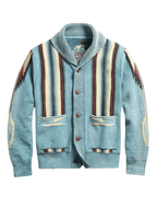 Elegant geweven wollen vest